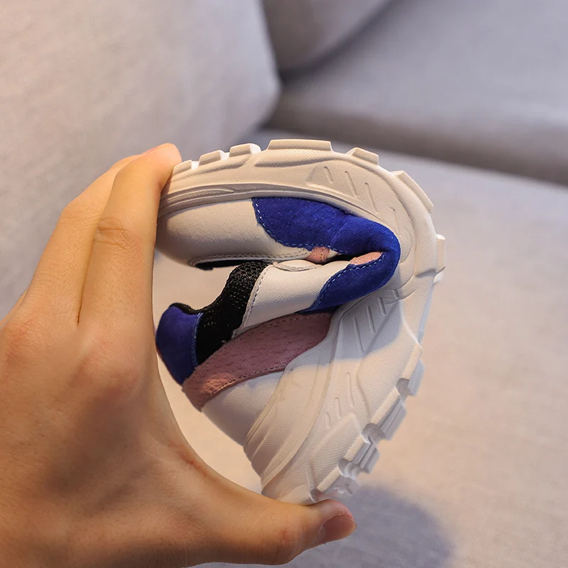 Летняя дышащая сетчатая повседневная обувь для мальчиков и девочек новинка 2019