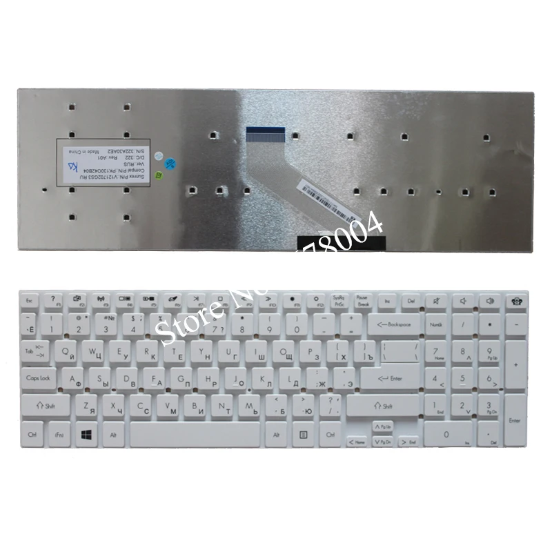 RU для ACER Aspire E1-522 e1-510 E1-530 E1-530G E1-572 E1-572G E1-731 E1-731G E1-771 с русской клавиатурой для ноутбука