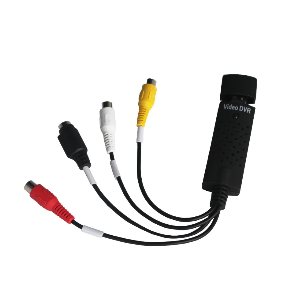 1 шт. Новинка Высокое качество USB 2 0 простая крышка ture 4 канала видео ТВ DVD VHS аудио