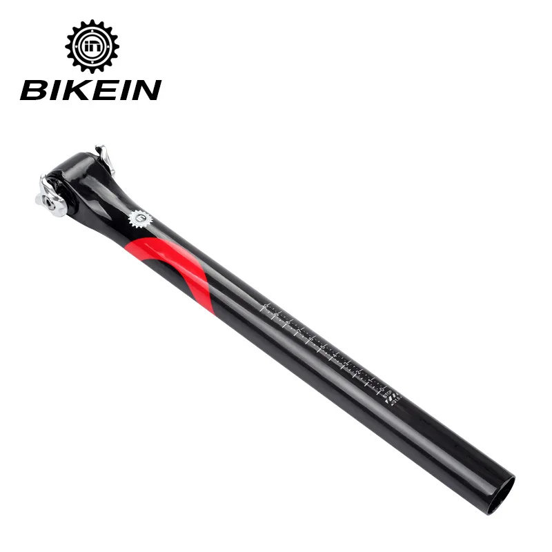 BIKEIN Cross-Border Carbon Fiber Seat Bar 31.6mm Ultra-Light Tube for Mountain Bike Break | Спорт и развлечения