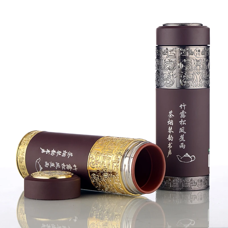 360 мл оригинальная изоляционная Термокружка Из исинской глины китайская