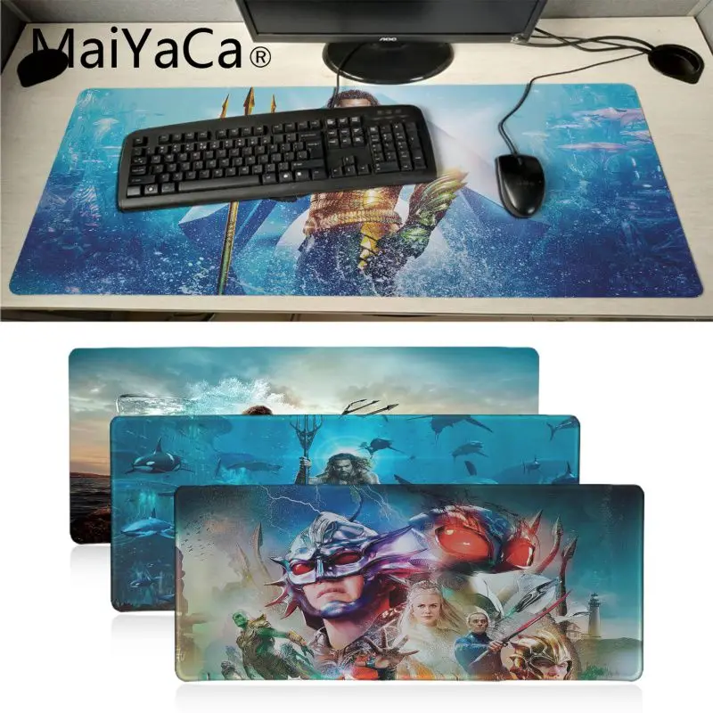 MaiYaCa горячая Распродажа Aquaman кино офисные мыши геймерский мягкий коврик для