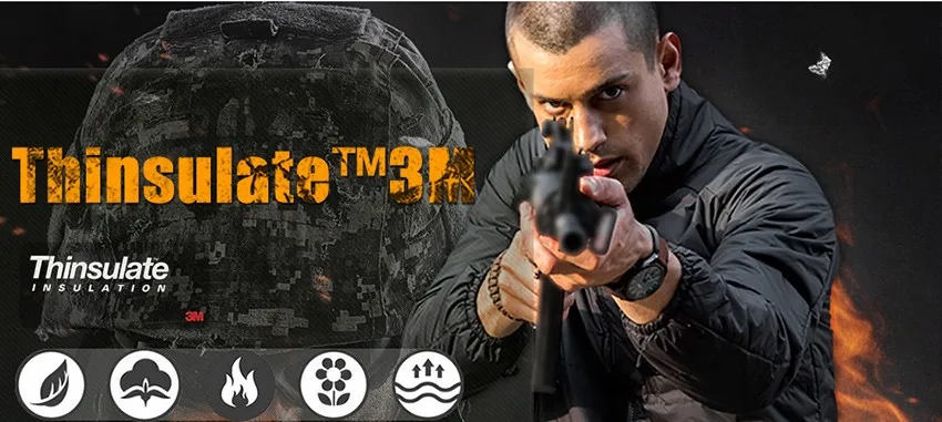 FREE SOLDIER тактическая куртка “Буря” с самостоятельной мастеркой-подкладкой износостойкая, воздухопроницаемая, водоотталкивающая, теплосохраняющая Локальная