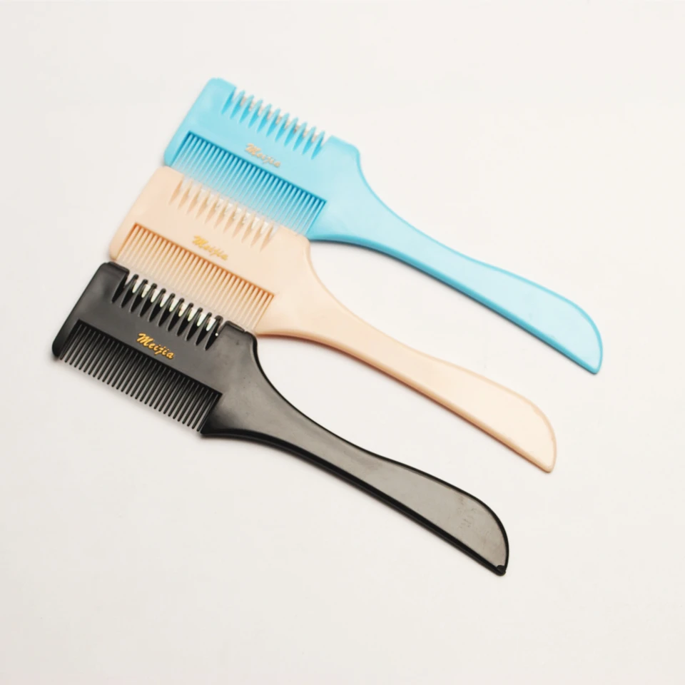 3 шт. профессиональная Бритва для волос расческа-ножницы профессиональный