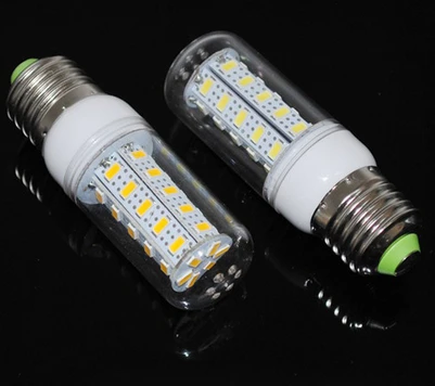 SMD 5730 E14 3 Вт 5 7 12 15 20 25 Светодиодная светодиодный Па кукуруза 220 В 24 светодиода 36