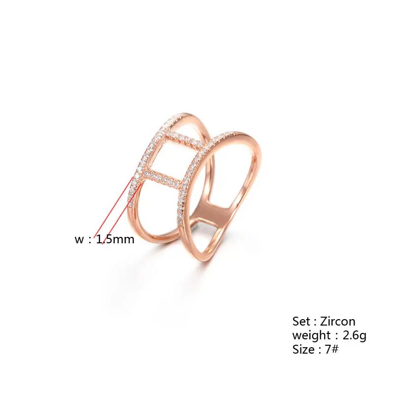 Новое модное Настоящее серебряное кольцо 925 пробы размер 8 кубический циркон