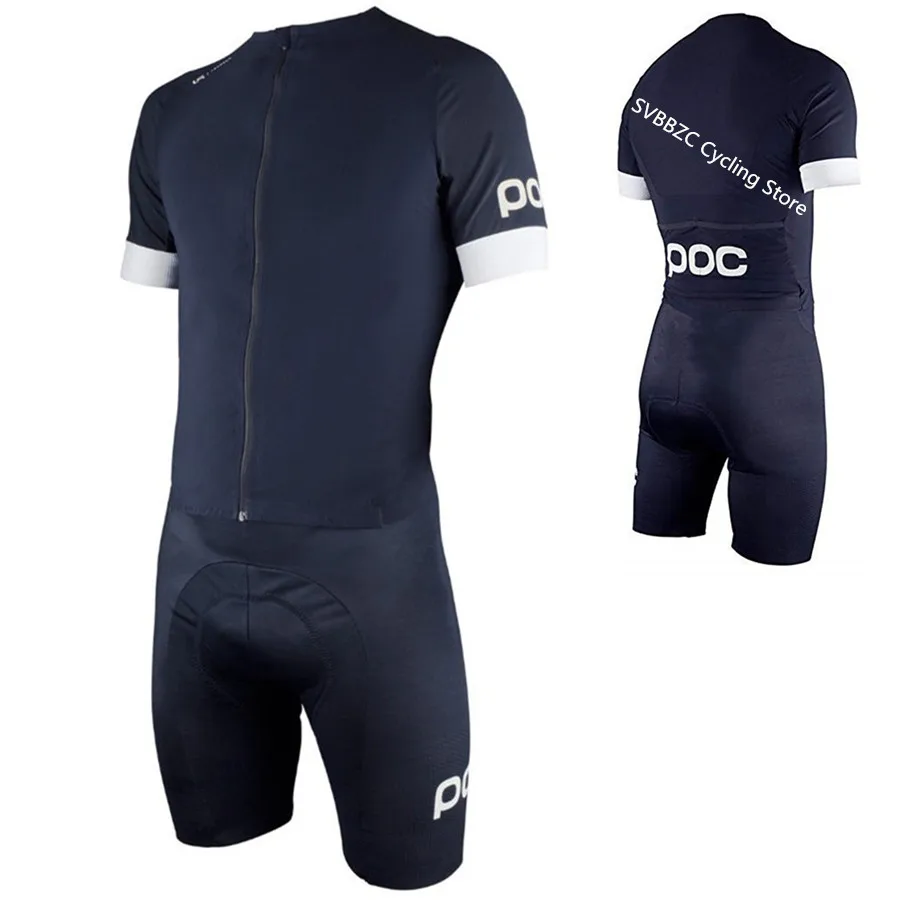 

Quick Dry SVBBZC Pro Men's Cycling Skinsuit Ropa Ciclismo Maillot Short Sleeve Cycling Jerseys set Men Jumpsuit Triathlon Suit