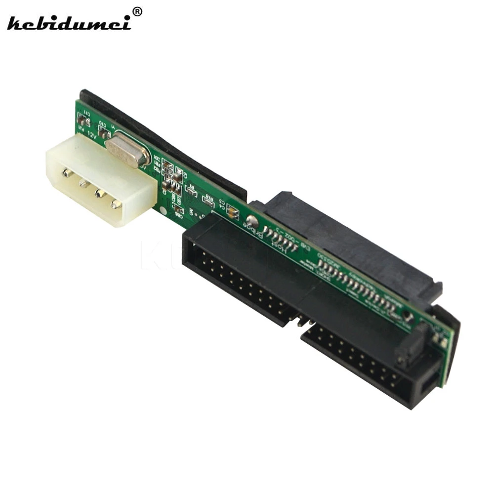 Sata to IDE Adapter Converter 2.5 Sata Female to 3.5 inch IDE Male 40 pin port 1.5Gbs Support ATA 133 100 HDD CD DVD Serial