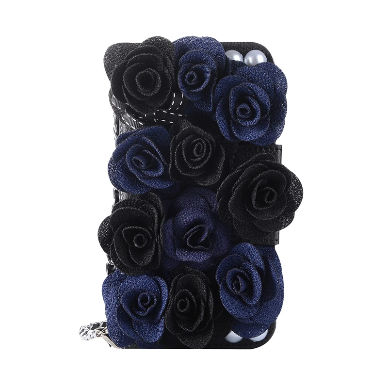 Кожаный чехол для iPhone 11 Pro Max X 10 6 6S 7 8 Plus кошелек с цепочкой XR XS телефона