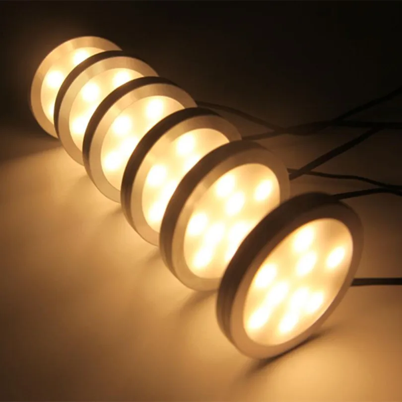 Светодиодные светильники для шкафа светильник поверхностного монтажа 6x2 Вт