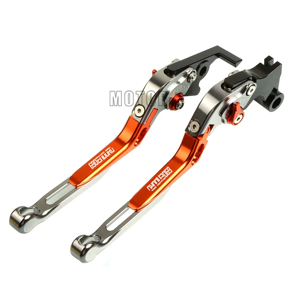 Motor Fold Lever For 690 Enduro R 2014 2015 2016 CNC Aluminum Motorcycle Adjustable Folding Brake Clutch Levers 690Enduror | Автомобили и