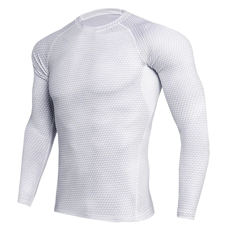 

3D Compression Shirt Men Fashion Print Breathable Quick Dry T Shirt Fitness Skin Tights Gyms Bodybuilding T Shirt MMA Sportswear