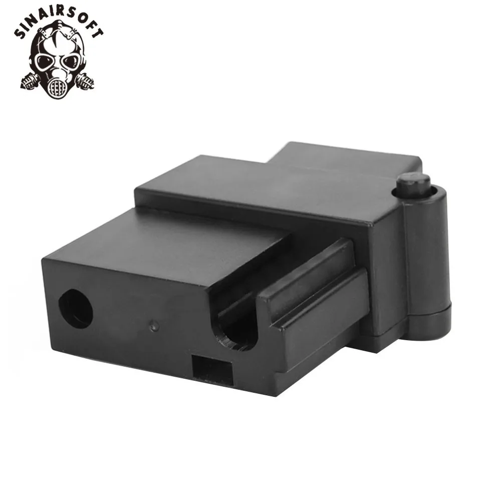 SINAIRSOFT Тактическая Военная техника M4 скоростное заряжающее устройство BB конвертер подходит MP5 журнал для пропускающая воздух для охоты аксессуары для пейнтбола