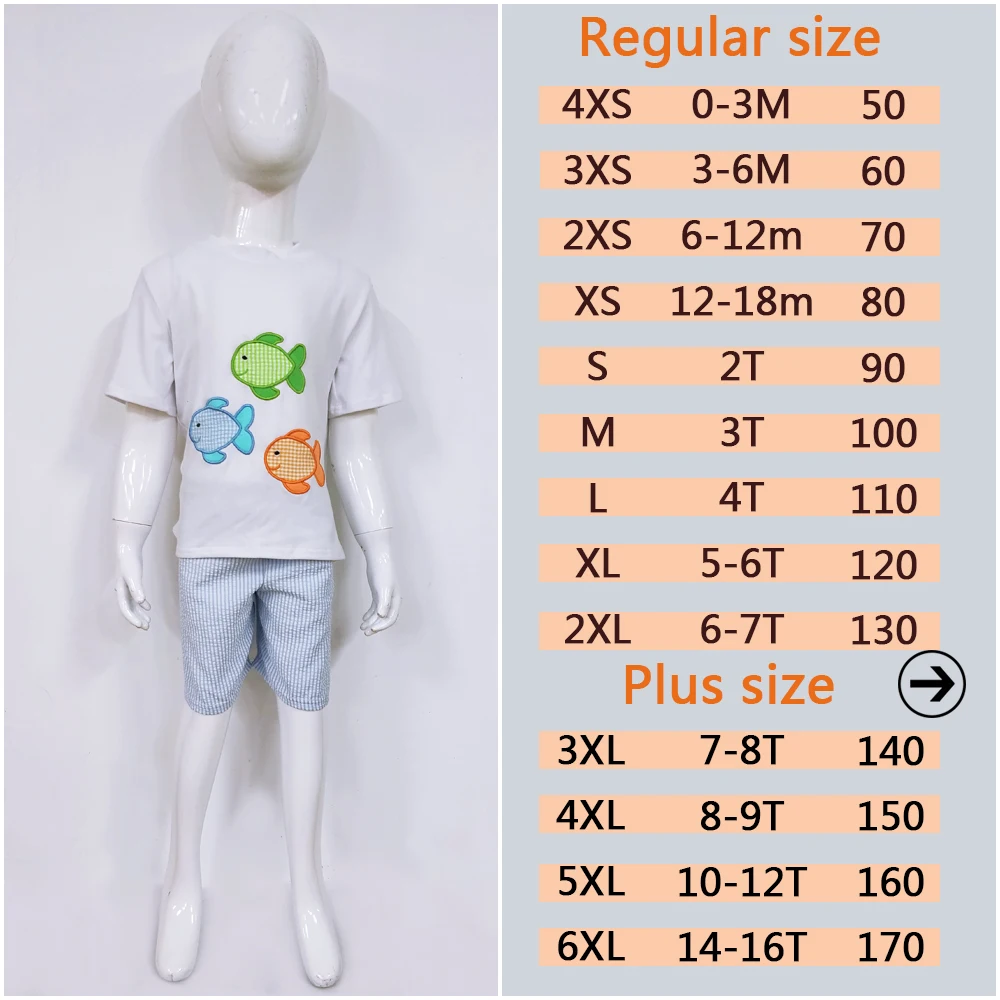 boys clothes Spring Summer t shirt set Short Sleeve Boutique Children Embroidery Cotton Boy Outfit kids 2BK802-020 |