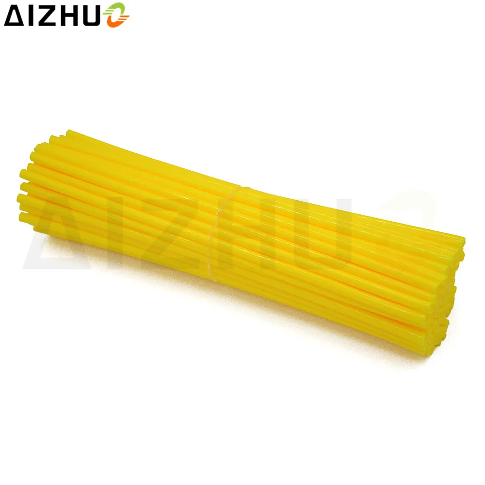 

72 Pic Motorcycle Wheel Spoke Skin Dirt Pit Bike Plastic Wheel Rim Spoke Skins For 300 350 450 500 505 525 EXC XC SX SXF XCW
