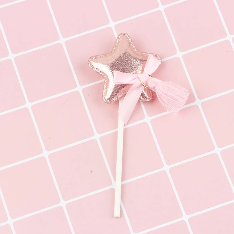 1 шт. розовый слон Корона звезда Топпер для торта в форме сердца украшение С Днем