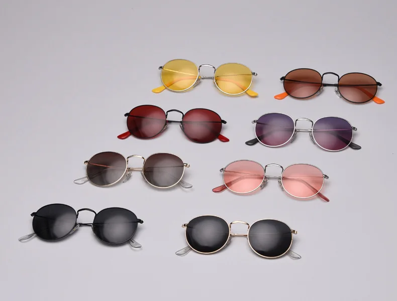 

JackJad 2020 Vintage Classic Polarized 3447 Round Metal Style Sunglasses Women ins Brand Design 50mm Sun Glasses Oculos De Sol