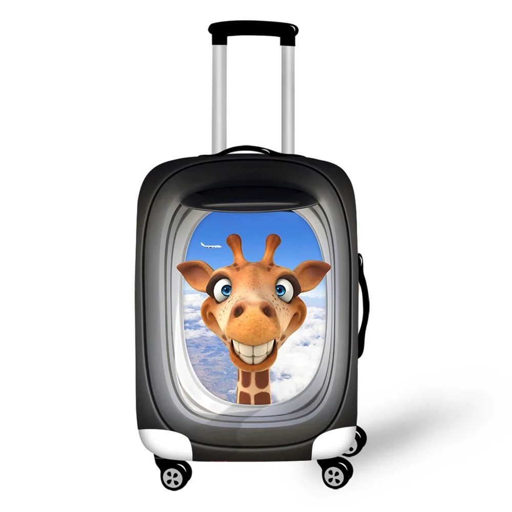 

Waterproof Travel Luggage Protective Covers Travel Accessories 3D Animals Suitcase Print Protections Cover For 18 to 30 Inch
