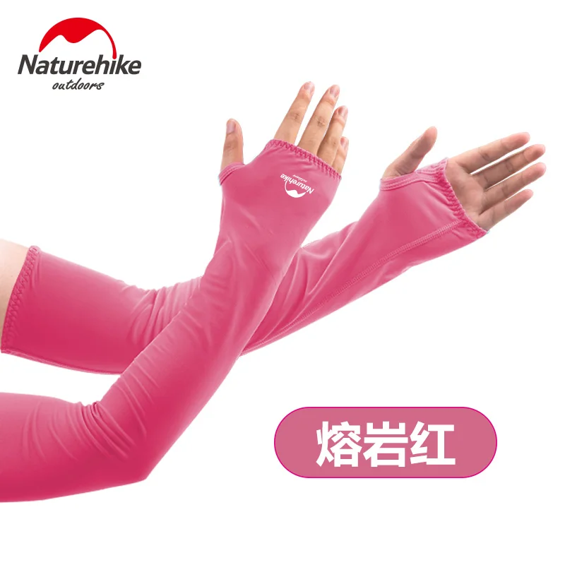 Naturehike открытый для женщин Девушка Солнцезащитный крем реглан Защита от солнца УФ рука рукав для Велоспорт бег спортивное Вождение на открытом воздухе