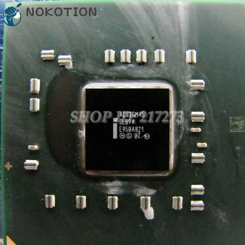 NOKOTION для Samsung R522 R520 материнская плата ноутбука GM45 DDR2 свободный ЦП|Материнские