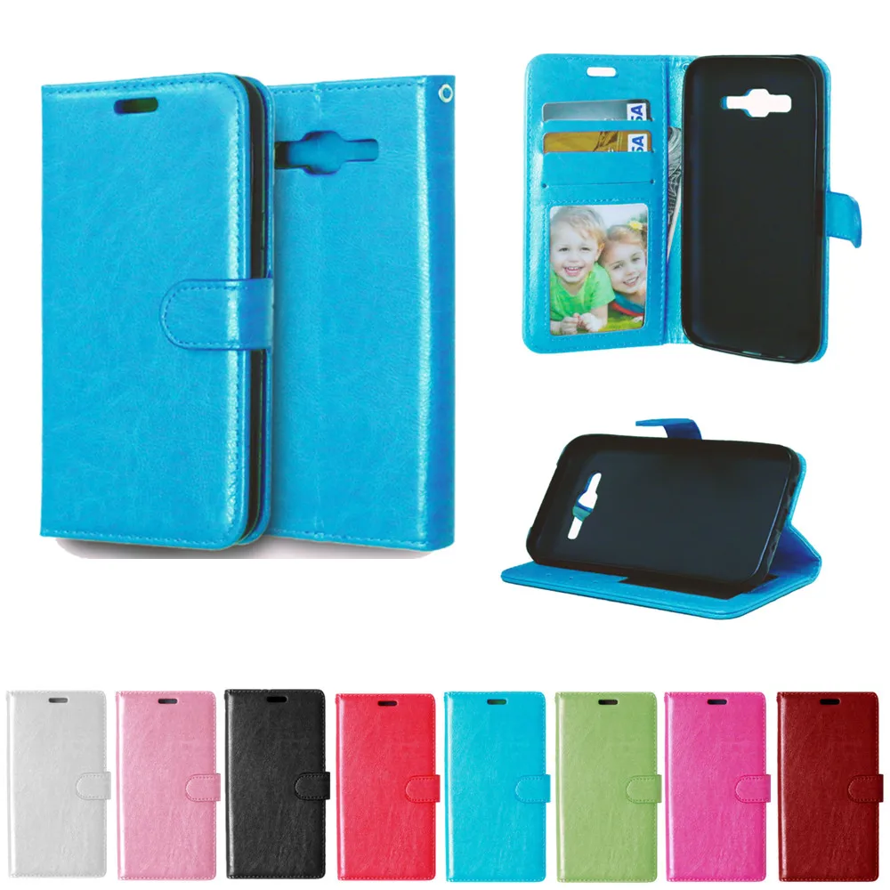 Кожаный чехол для Samsung Galaxy J5 2015 J 5 J500fn SM J500H/DS J500F J500H откидной Чехол телефона|leather