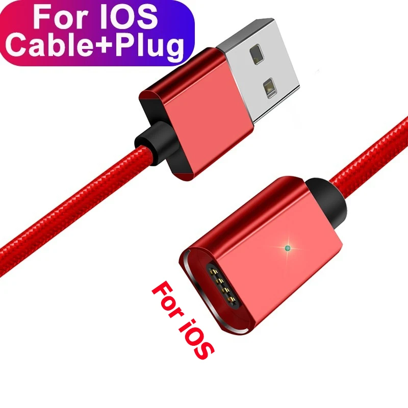 Зарядный кабель Магнитный USB кабель для передачи данных для iPhone быстрой зарядки Тип-C кабель микро-usb для samsung Galaxy A70 A50 A30 Kabel Magnetyczny