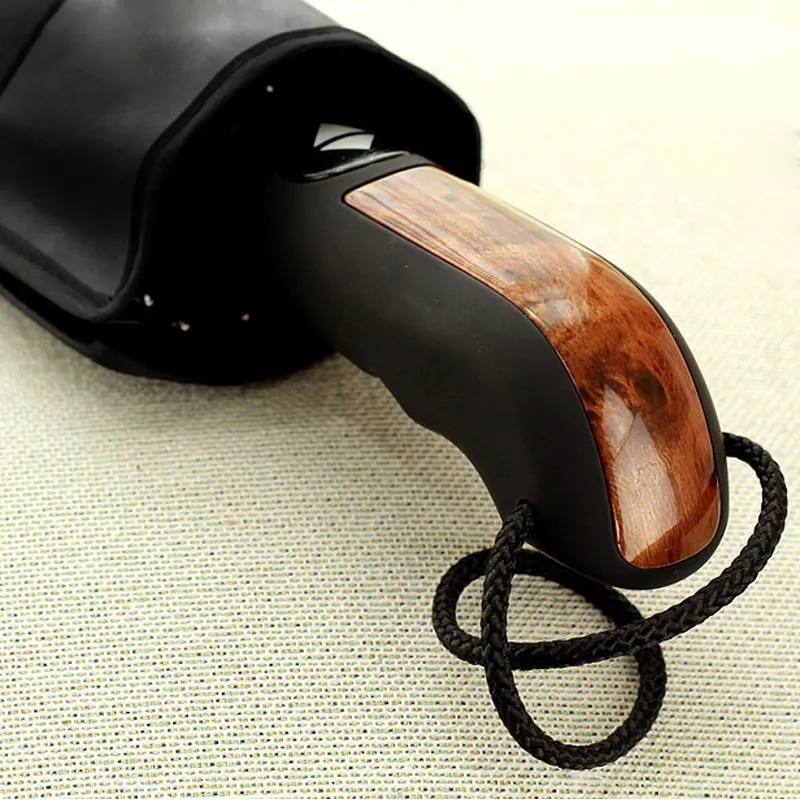 Высококачественный зонт из искусственной механики с деревянной текстурой