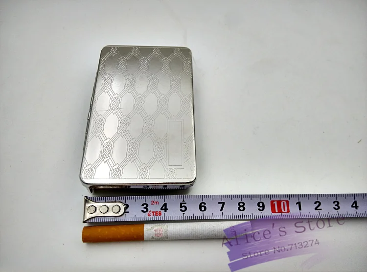 1 шт. Серебряный табак Коробка для хранения Humidor для прокатки машина контейнер портсигар Чехол держатель аксессуары для курения H112