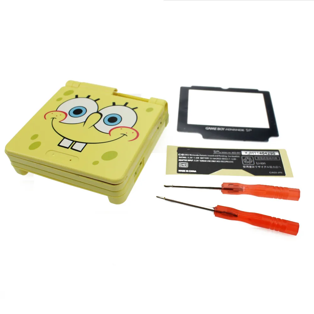 TingDong 1 комплект запасных частей защитный чехол с полным корпусом для GameBoy Advance SP /