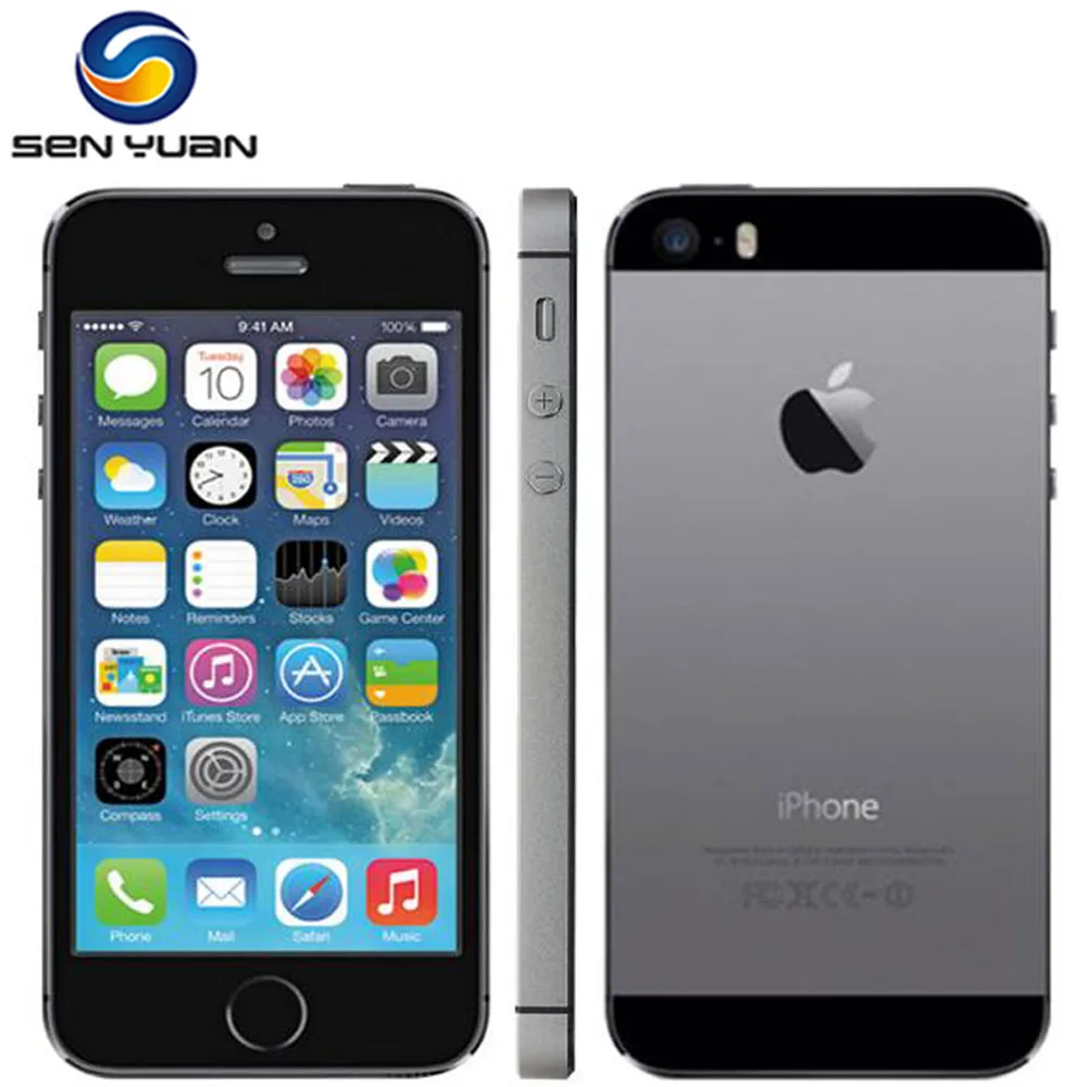 Оригинальный мобильный телефон Apple iPhone разблокированный 4G LTE 4 0 дюйма A7