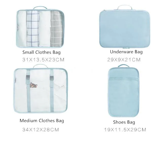 FASOTY 8 шт./компл. дорожная сумка для хранения набор сортировки багажа одежды | Дом и