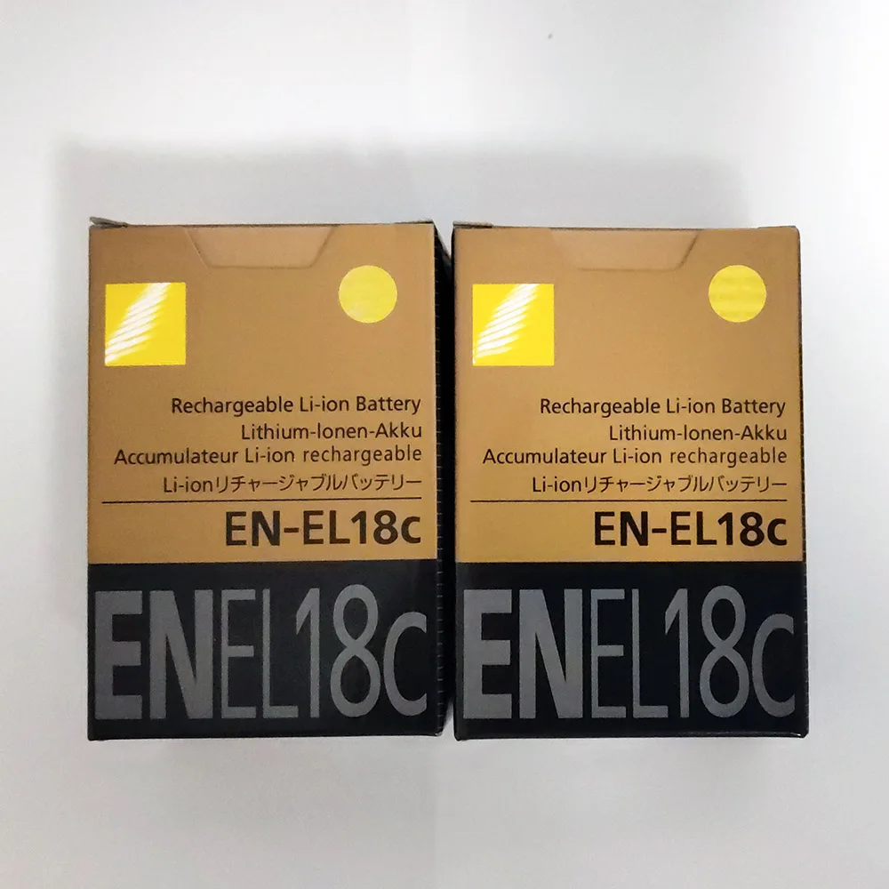 2 шт./лот 2500 мА/ч, EN-EL18c ENEL18c RU EL18c Батарея для Nikon D4 D4S D5 D500 D800 D810 однообъективных цифровых зеркальных фотокамер и записывающих для зеркальной однообъективной камеры Камера
