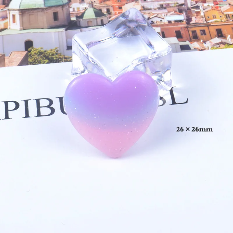 Love 6 Pieces 2шт/6 шт Единорог звезда Луна наполнитель для ясной/пушистая клейкая масса коробка популярные детские игрушки Лизун для детей DIY Набор аксессуары Лепка глина - Цвет: Love 6 Pieces