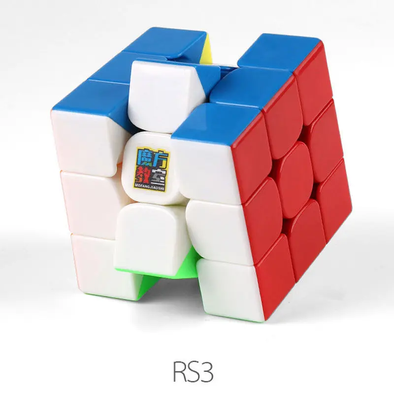 

Moyu MFJS MF3RS3 3x3x3 Speed Magic Cube Twist Puzzle Toy Stickerless Ultra-Smooth 56mm Professional Multi-Color Updated 3x3