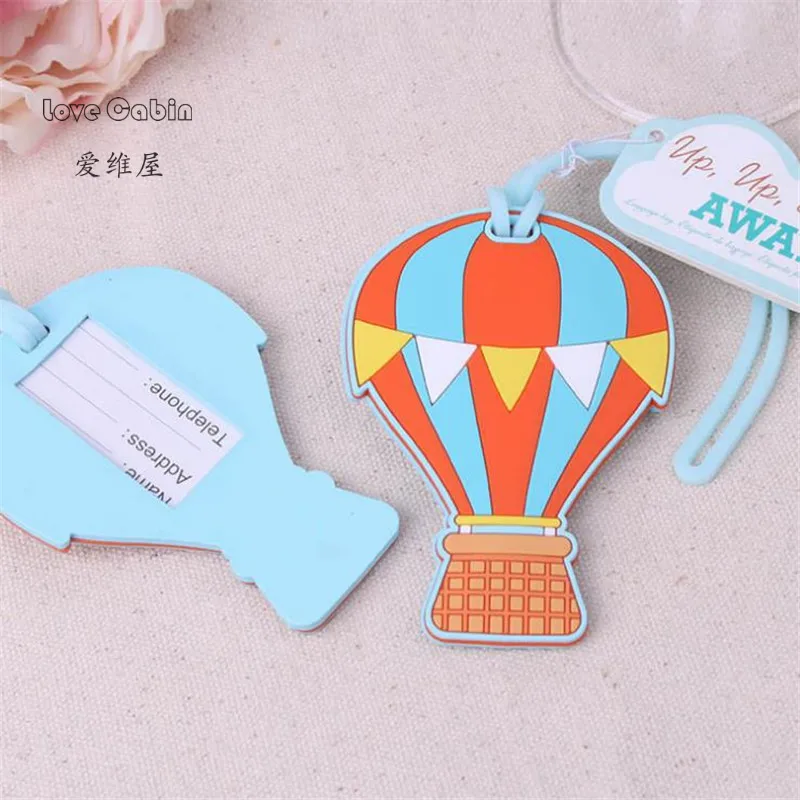 50 шт. &quotUp Up &amp Away&quot горячий воздух воздушный шар багажная бирка Свадебный багаж