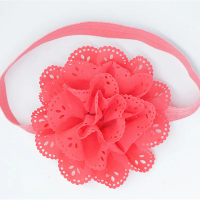 Повязка на голову детская эластичная с цветами 1 шт. | Детская одежда и обувь
