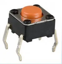 B3F-1005 100% новый OMRON переключатель тактильные SPST-NO 0.05A 24V 6x6x4 3 260gf Сделано в Японии |
