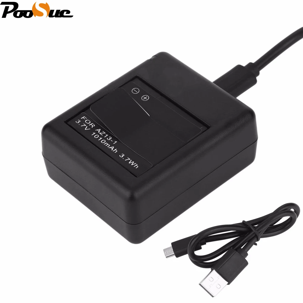 AZ13-1 Xiao mi yi xiaoyi аккумулятор yi литий-ионный аккумулятор USB 2 стороны зарядное устройство для xiaoyi экшн-камеры xiaomi yi аксессуары