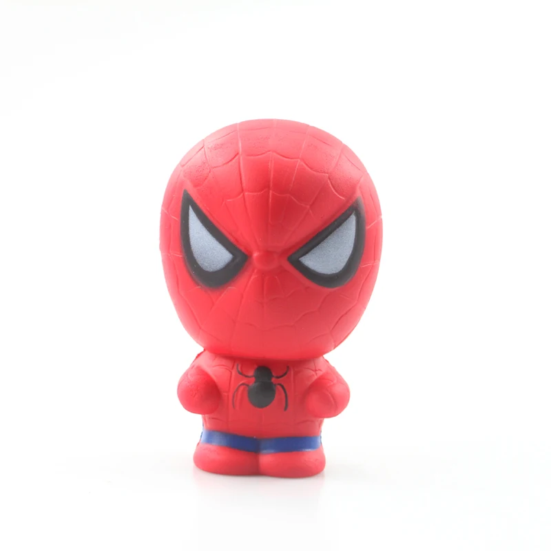 Super Hero Squishy Slow Rising Iron Man Spiderman Hulk America Captain Squishies Toy Jumbo Squeeze Stress Relief Toys | Игрушки и хобби