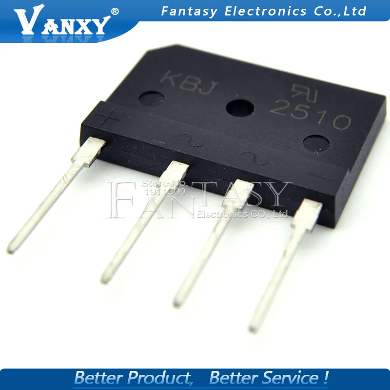 Мостовой выпрямитель KBJ2510 GBJ2510 25A 1000 В новый и оригинальный IC 5 шт.|rectifier bridge| |
