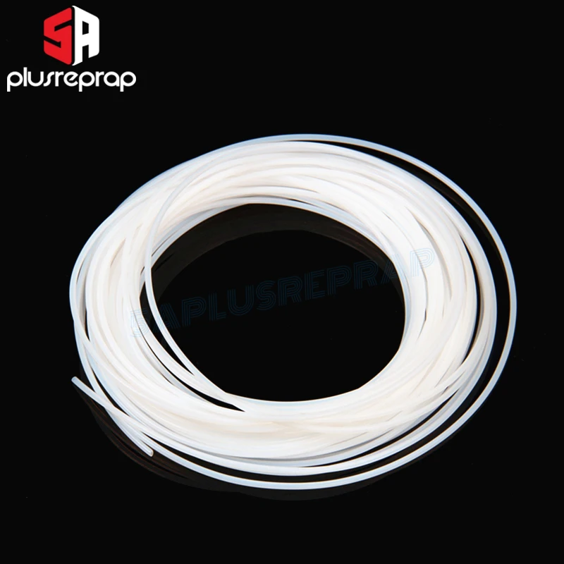 ptfe белая тефлоновая трубка 10 м ID 2 мм диаметром 3 J голова горла для 1.75 нити 3D