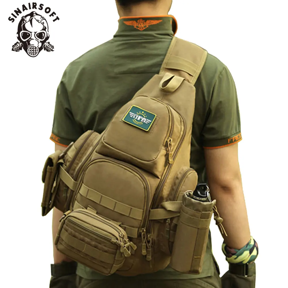 Sinairsoft 14 дюймов ноутбука Молл Военное Дело рюкзак Для мужчин нейлон спортивная