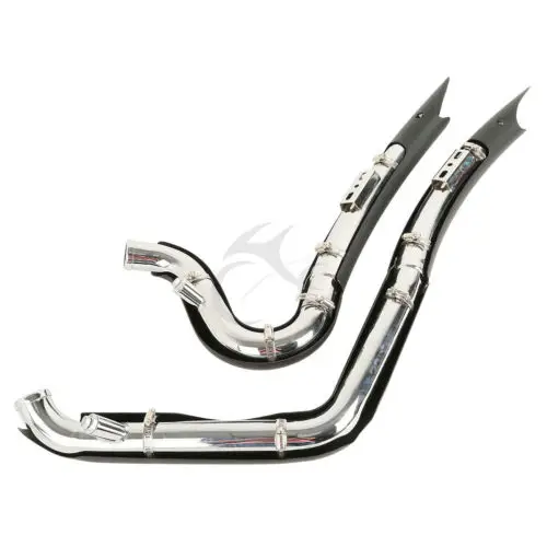 1 3/4 &quotвыхлопные трубы тепловые щиты Baffles для Harley Softail Heritage Спрингер на заказ Fat Boy