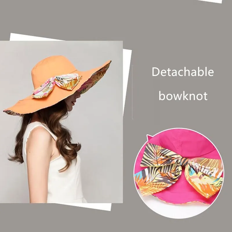 Шляпа Sunhat женская летняя Корейская версия Складывающийся козырек от солнца