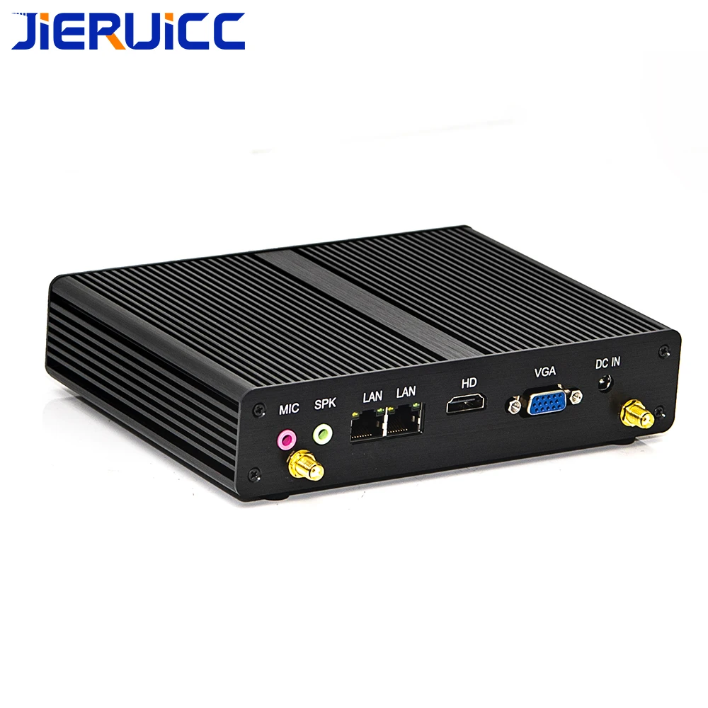 2 ethernet мини J1900 Мини ПК X86Quad-core dual lan com rs232 gigabit 1000 Мбит/с промышленный для заводского