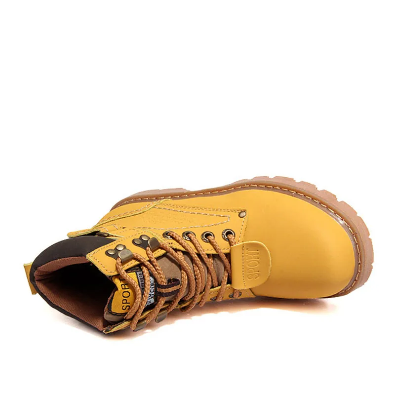 ZOQI/2017 г. зимние женские ботинки из натуральной кожи теплые ботильоны на меху со