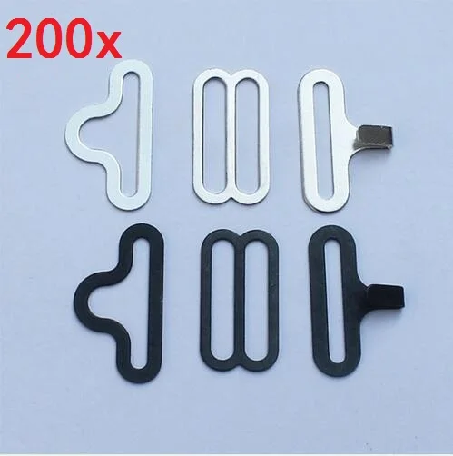 200 комплектов крепеж для галстука бабочки или изготовления регулируемых ремней