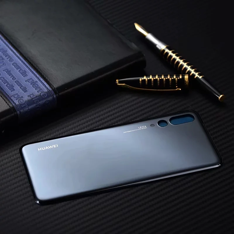 Корпус P20Pro для huawei P20 Pro, задняя крышка батарейного отсека, запчасти из стекла, чехол