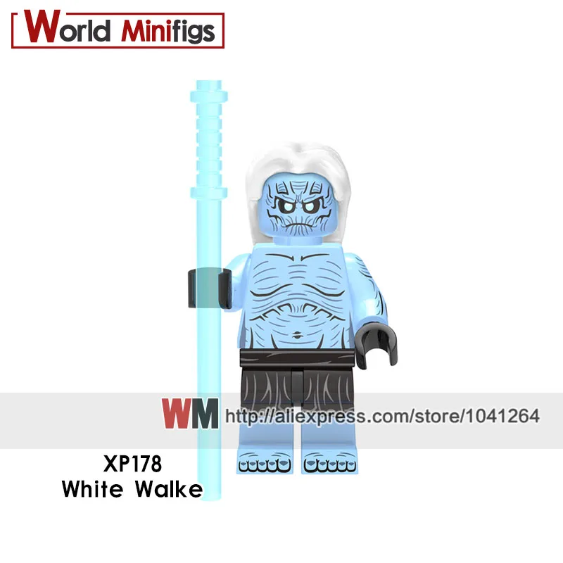 Одиночная Игра престолов Джон Белоснежка Walke Wights Benjen Старк Джор мормонт строительные блоки игрушки подарки для детей