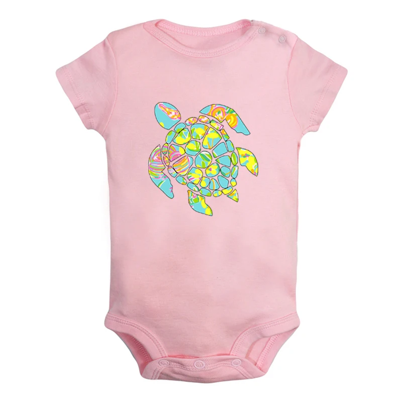 JaBaby2552PD Марвин, Марсианская черепаха, морская черепаха, дизайн для новорожденных мальчиков и девочек, Униформа-комбинезон с принтом, боди для младенцев, одежда - Цвет: JaBaby2552PD